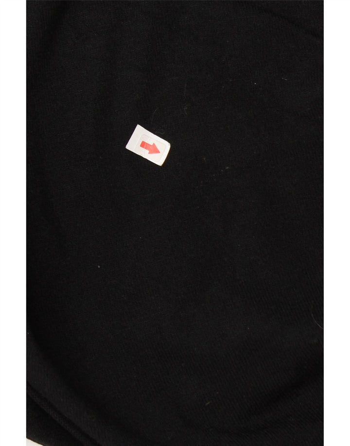 Marks & Spencer Suéter Corto con Cuello Barco para Mujer UK 44 Mediano Negro