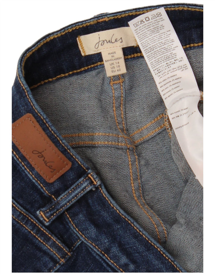 JOULES Vaqueros pitillo para mujer UK 14 Large W32 L28 Algodón azul marino