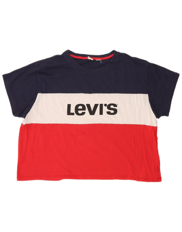 LEVI'S Camiseta corta con gráfico para mujer EU 40 Medium Multicolor