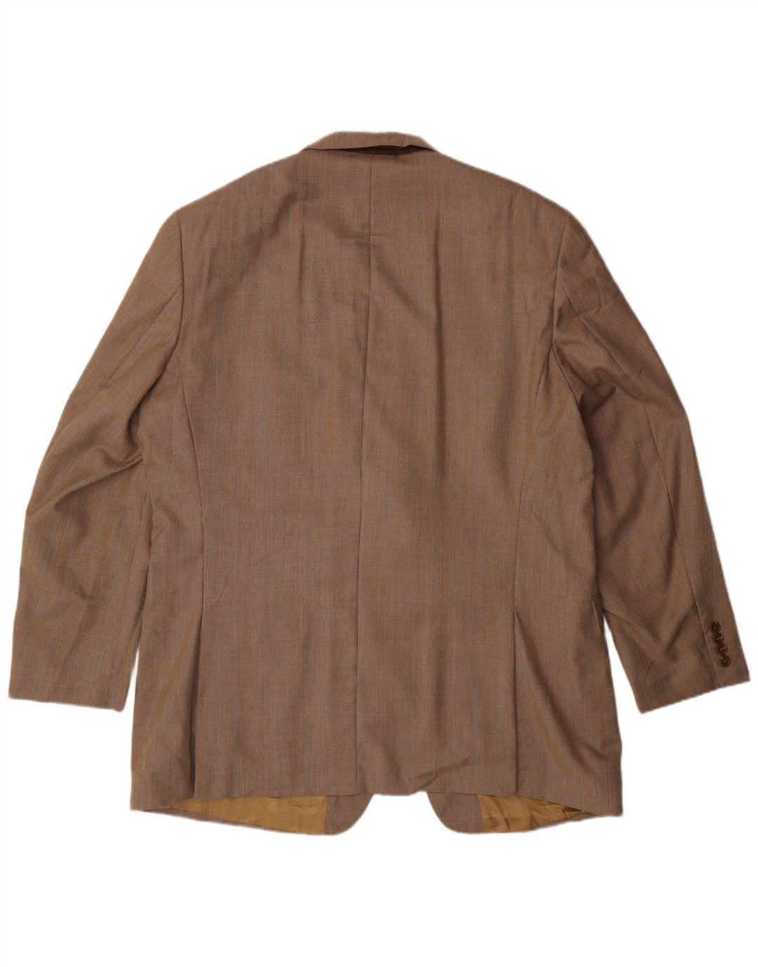 IZOD Chaqueta tipo blazer larga con 2 botones para hombre UK 46 3XL Beige Houndstooth