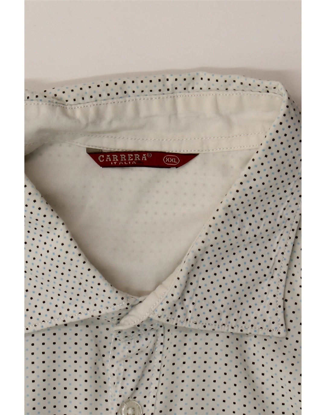 CARRERA Camisa Hombre 2XL Blanco Moteado