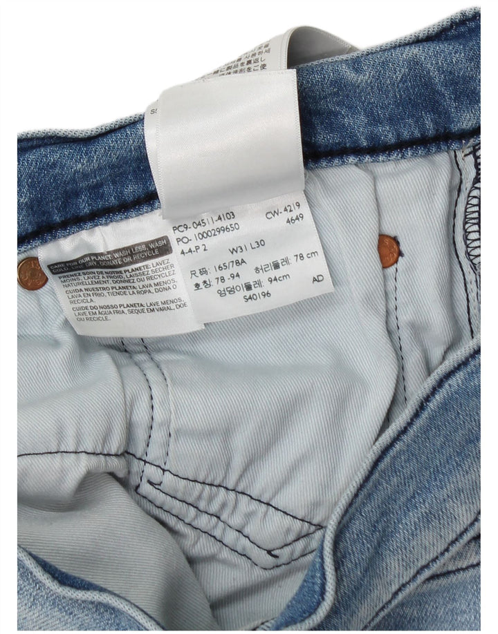 Vaqueros Levi's Hombre Rectos W31 L30 Algodón Azul