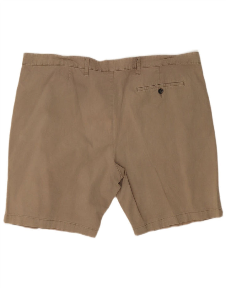 Marks & Spencer Pantalones cortos chinos para hombre W44 2XL Algodón caqui