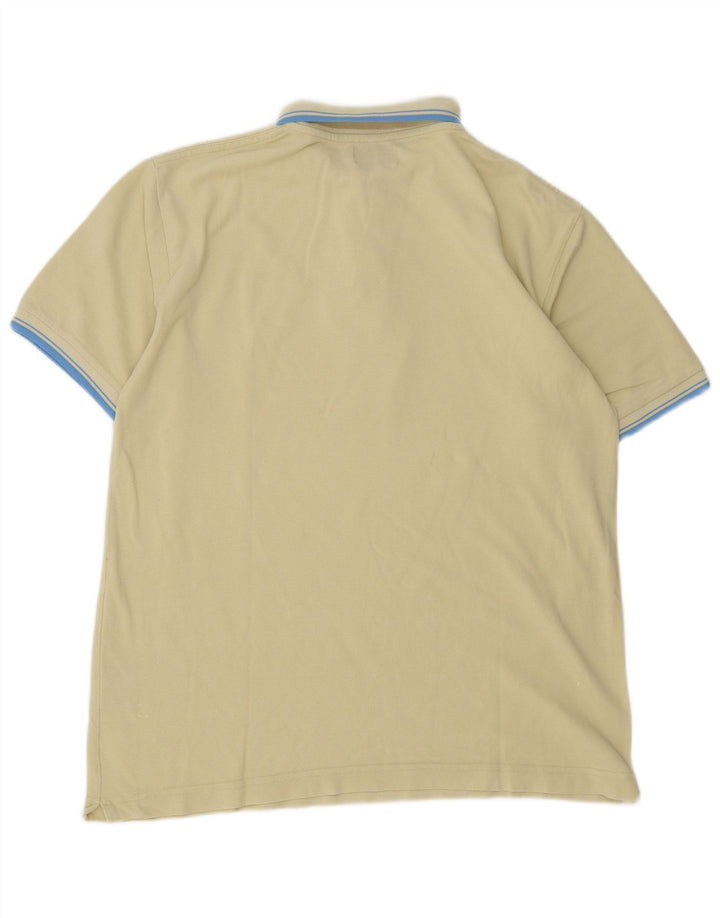 Kappa Polo Hombre XL Amarillo Algodón