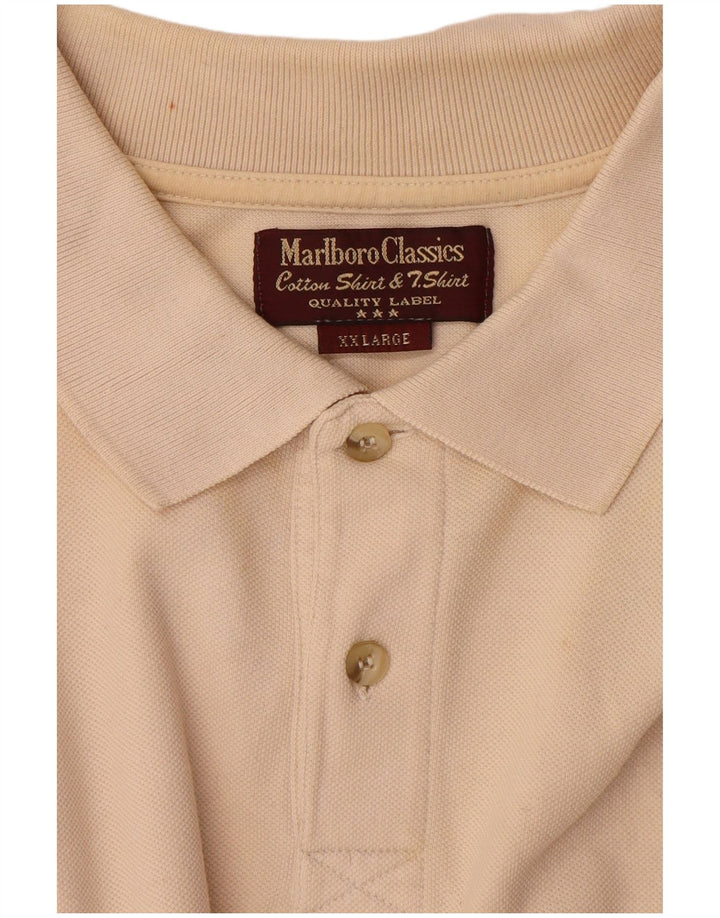MARLBORO CLASSICS Polo Hombre 2XL Algodón Beige