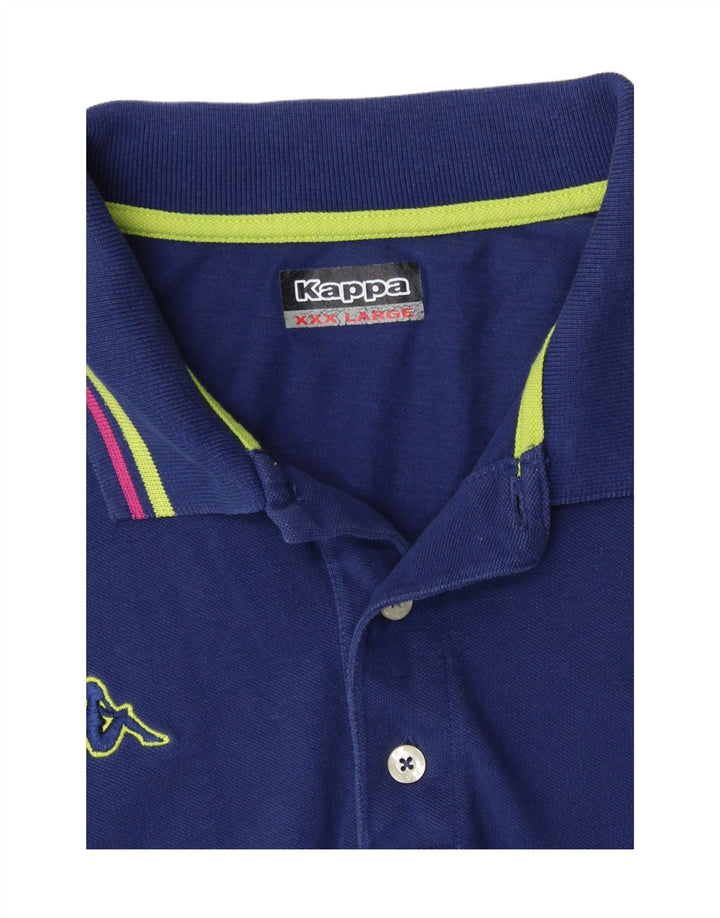 Kappa Polo Slim Fit Hombre 3XL Azul Marino