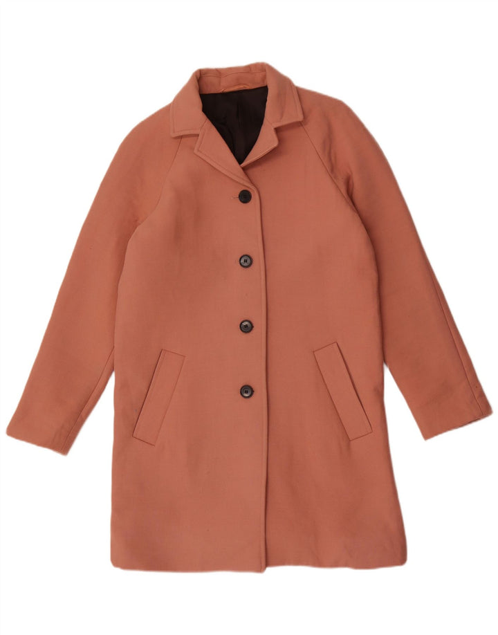 Abrigo para mujer Cos EU 34 XS Lana rosa