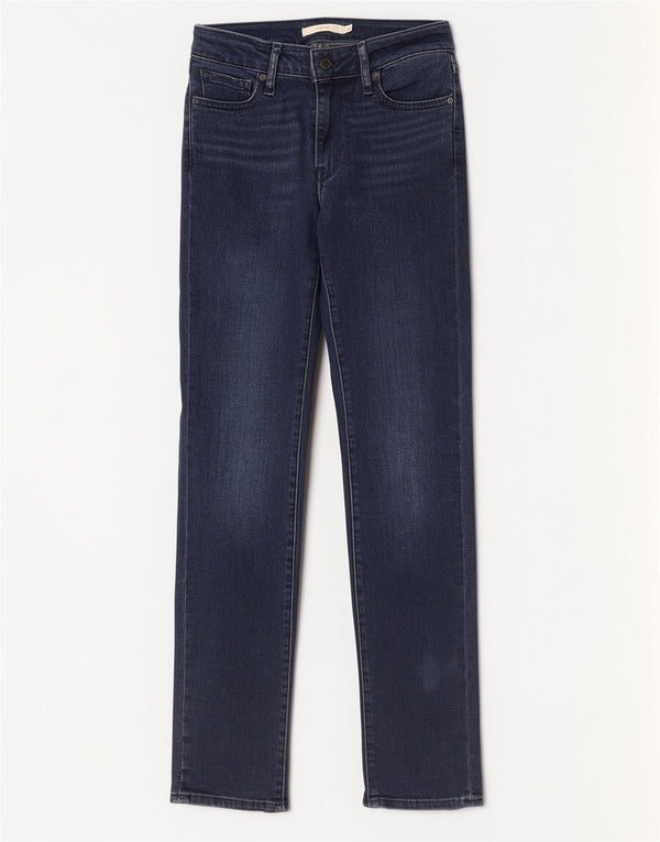 Vaqueros Levi's 712 Slim para mujer W26 L30 Algodón azul marino