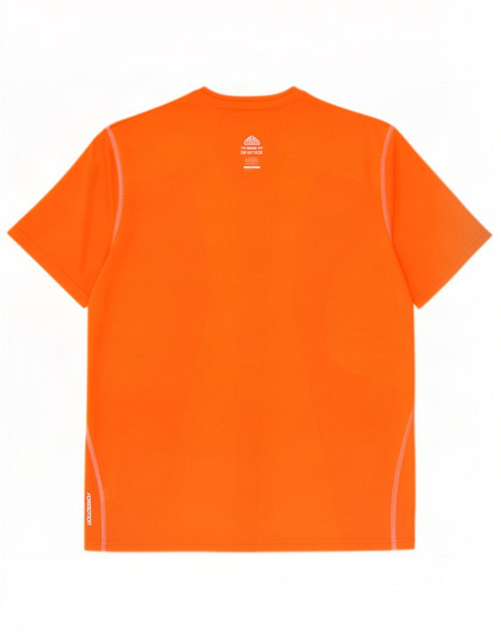 Adidas Hombre Climacool Camiseta Top Medio Naranja Poliéster