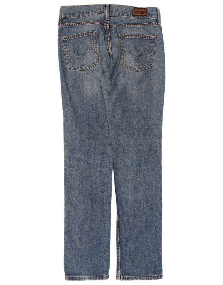 Vaqueros Levi's Mujer Rectos W31 L34 Algodón Azul