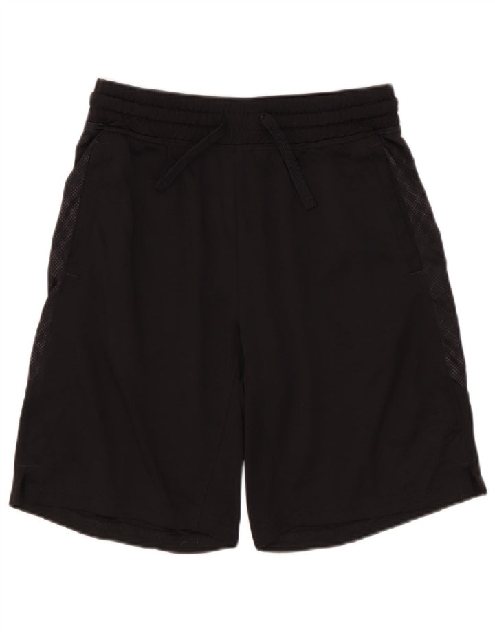RUSSELL ATHLETIC Pantalones cortos deportivos para niños 10-11 años Grande Negro Poliéster