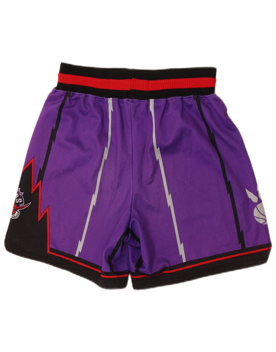Champion Mens Mitchell&Ness NBA Los Toronto Raptors Pantalones Cortos Pequeño Púrpura