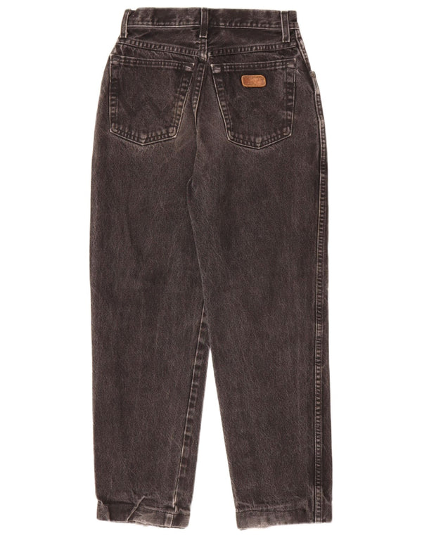 Wrangler Jeans cónicos de cintura alta para mujer US 10 Large W30 L27 Algodón gris