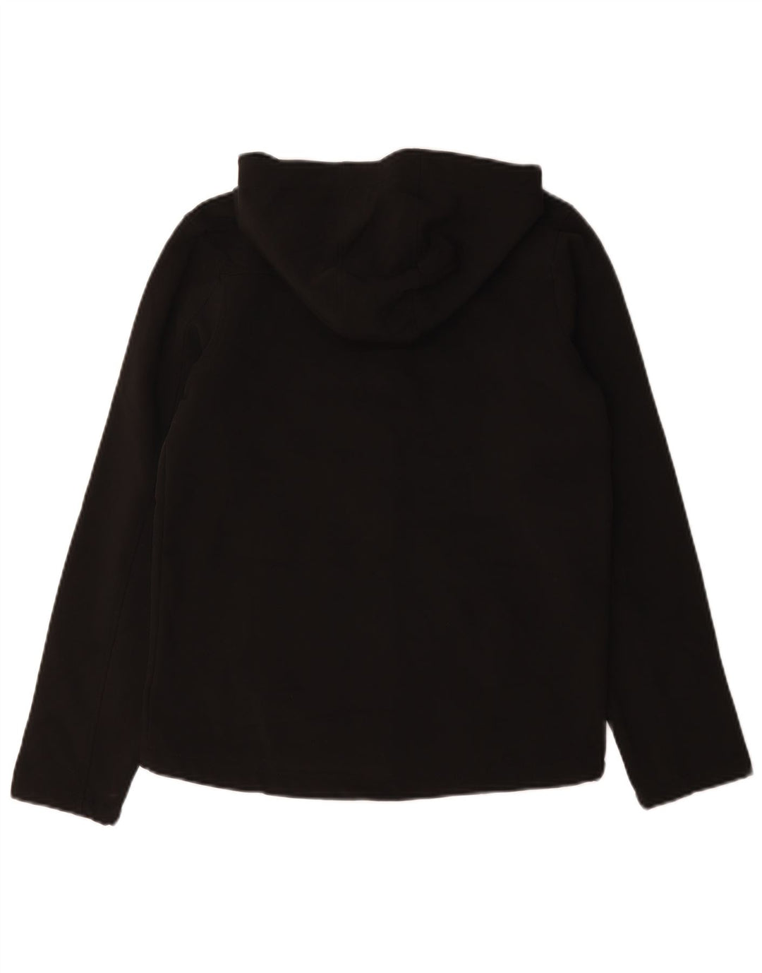 Mountain Warehouse Chubasquero con capucha para niños 12-13 años Poliéster negro