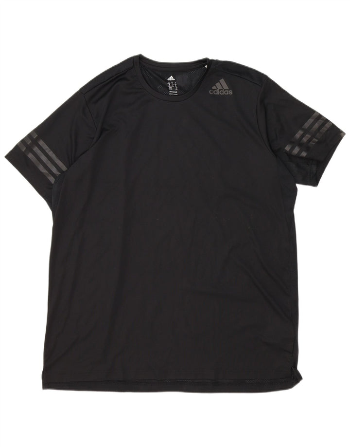 Adidas Hombre Climacool Camiseta Top XL Negro Poliéster