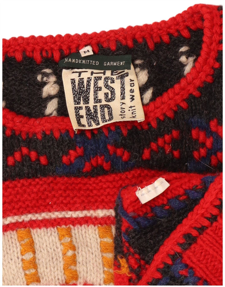 THE WEST END Suéter tipo jersey con cuello barco para mujer UK 40 Mediano Multicolor