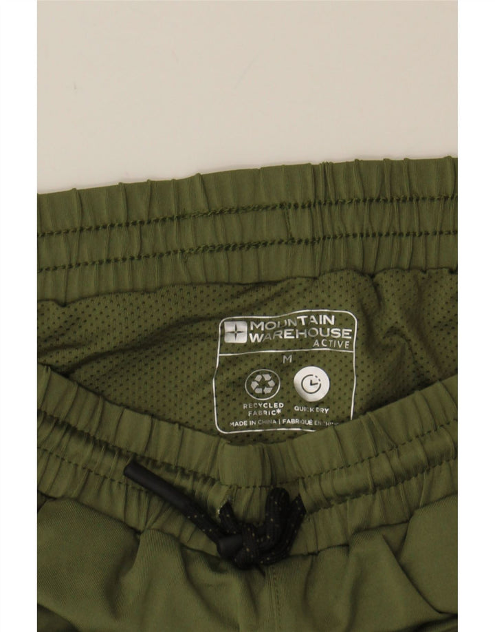 MOUNTAIN WAREHOUSE Mens Sport Shorts Medium Green Polyester Vintage Mountain Warehouse and Second-Hand Mountain Warehouse from Messina Hembry 