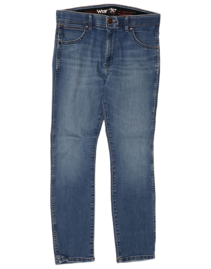 Vaqueros Wrangler Hombre Larston Slim W30 L30 Algodón Azul