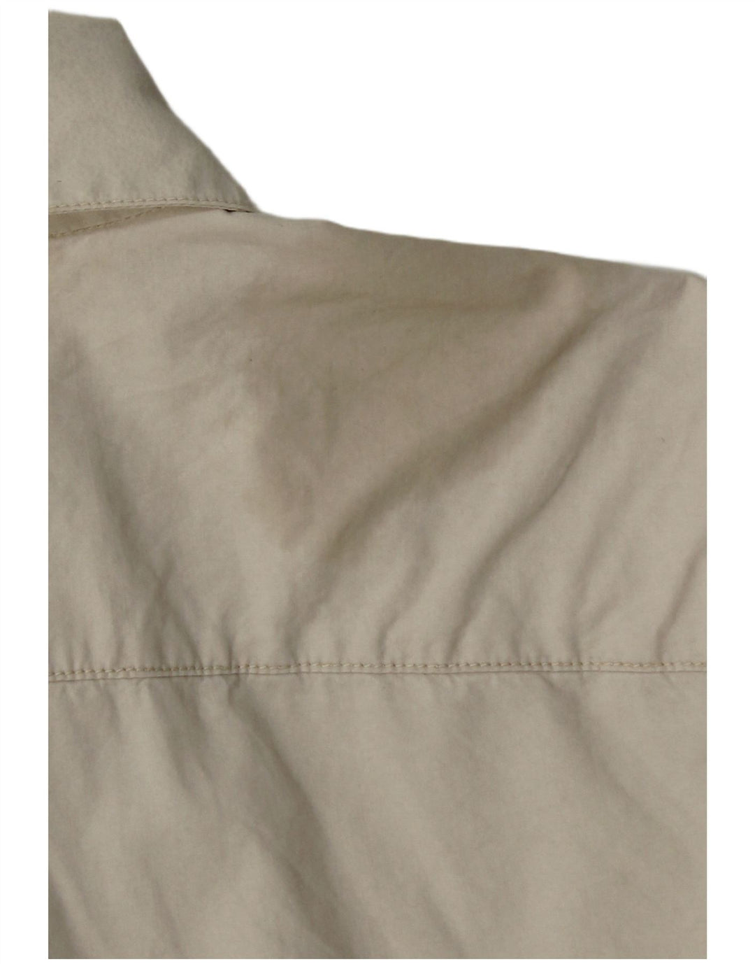 Camisa Calvin Klein Hombre Grande Algodón Beige