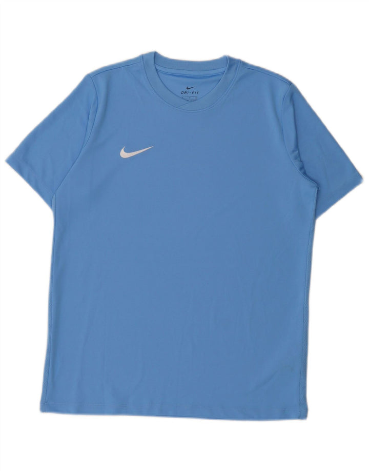 Nike Camiseta Dri Fit para niño 13-14 años XL Azul Poliéster