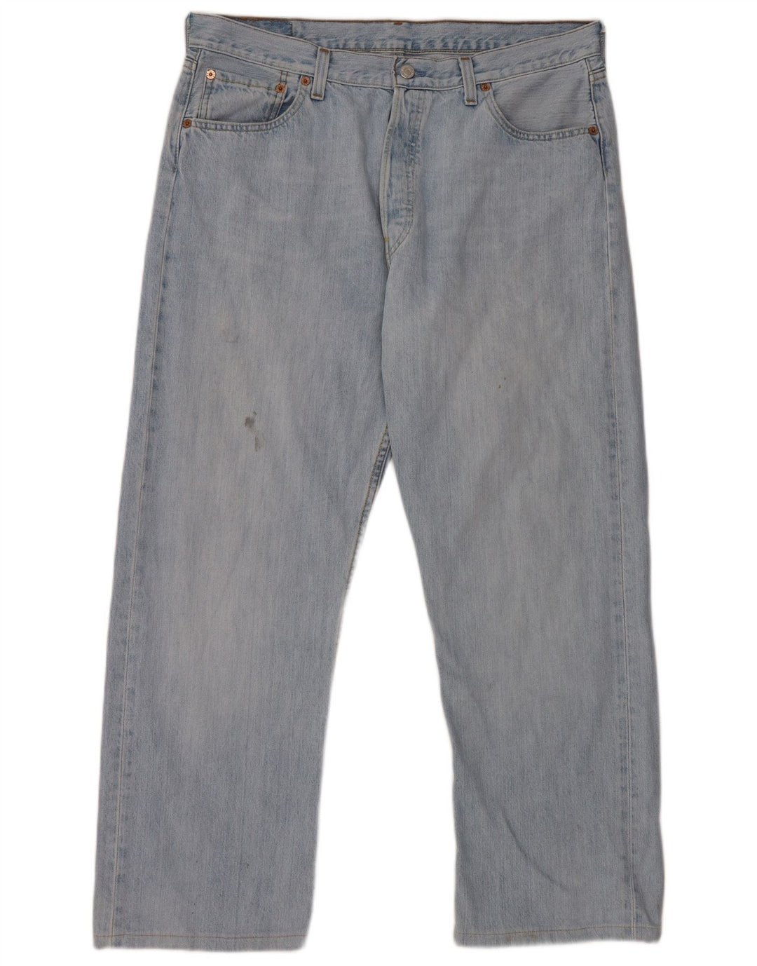 Levi's Jeans rectos 501 para hombre W36 L28 Algodón azul