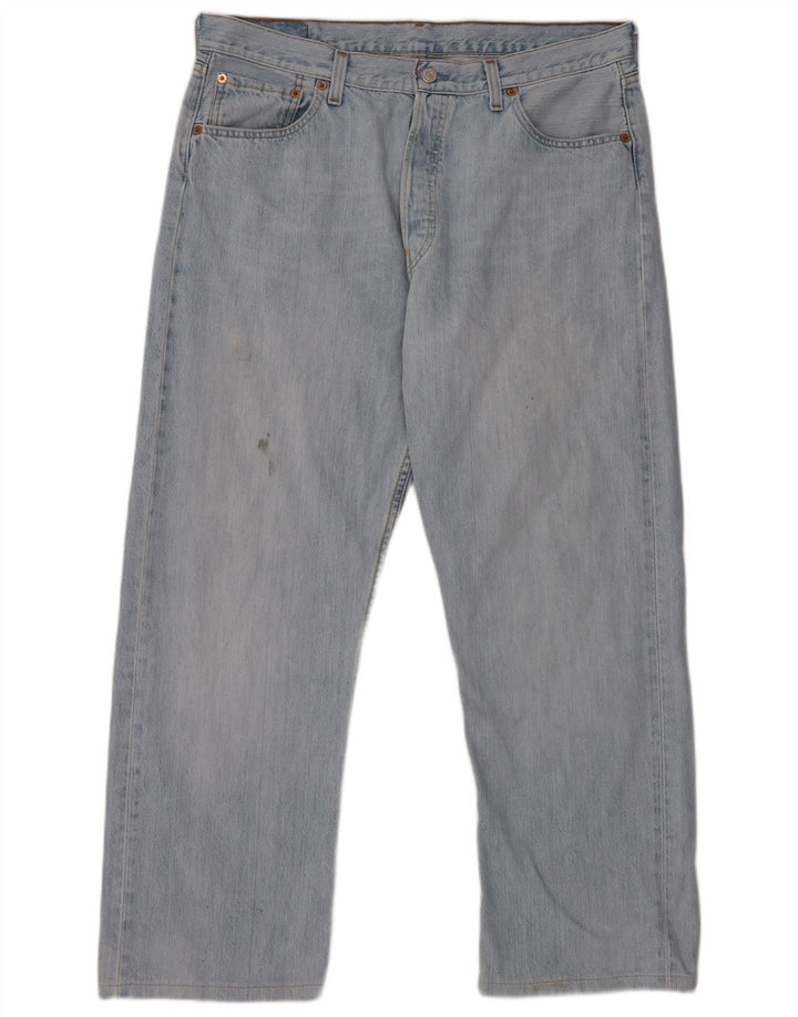 Levi's Jeans rectos 501 para hombre W36 L28 Algodón azul