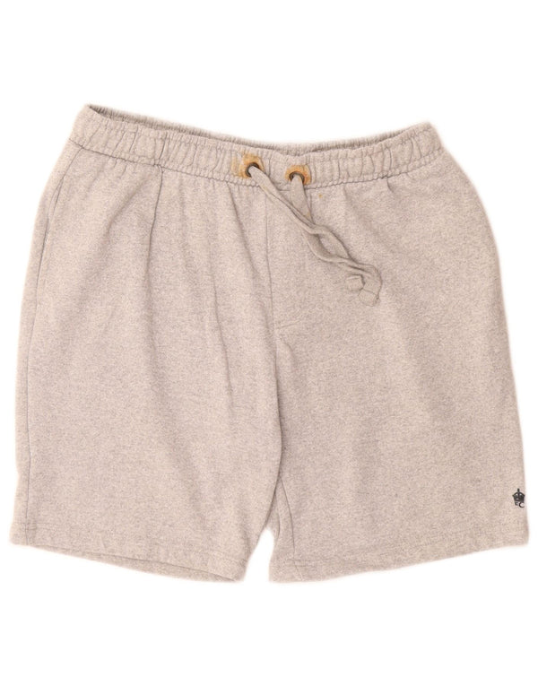 French Connection Pantalones cortos deportivos para mujer UK 40 XL Algodón gris