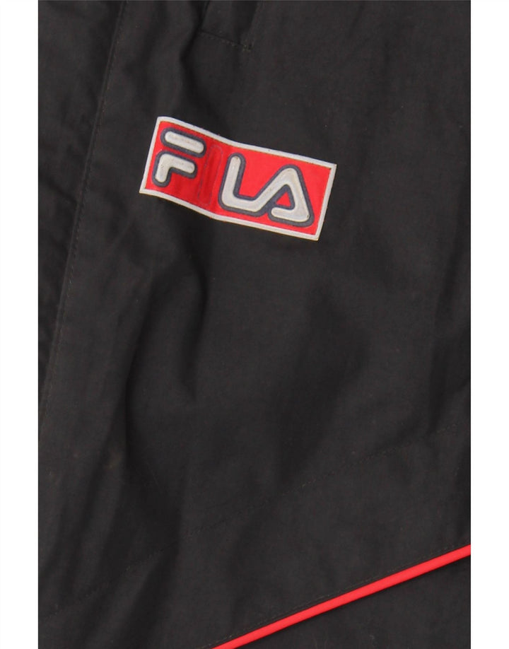 Fila Pantalones de esquí para hombre XS Nylon negro