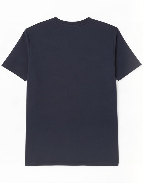 Jack & Jones Camiseta ajustada con gráfico para hombre 2XL Algodón azul marino