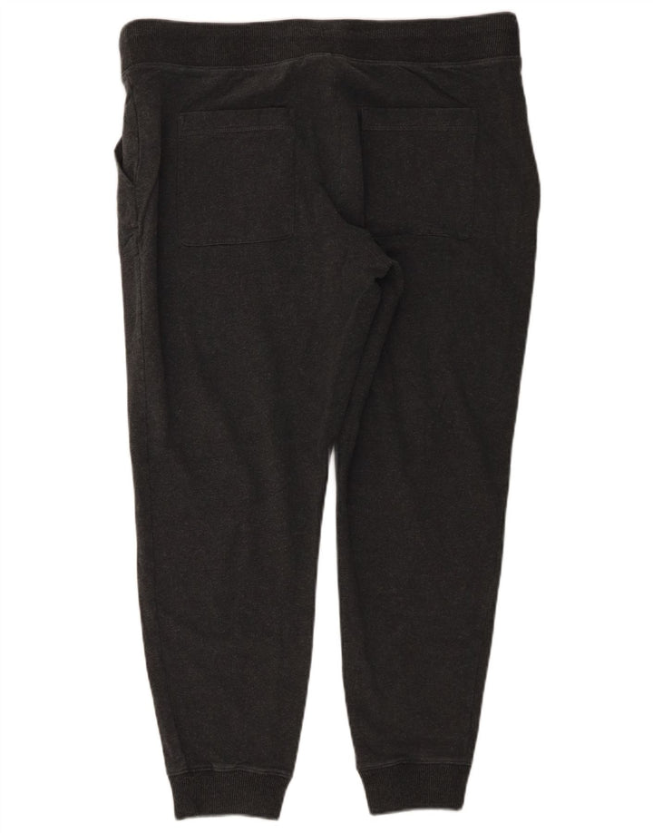 L.L.BEAN Pantalones de chándal para Mujer Joggers UK 46 Grande Gris algodón
