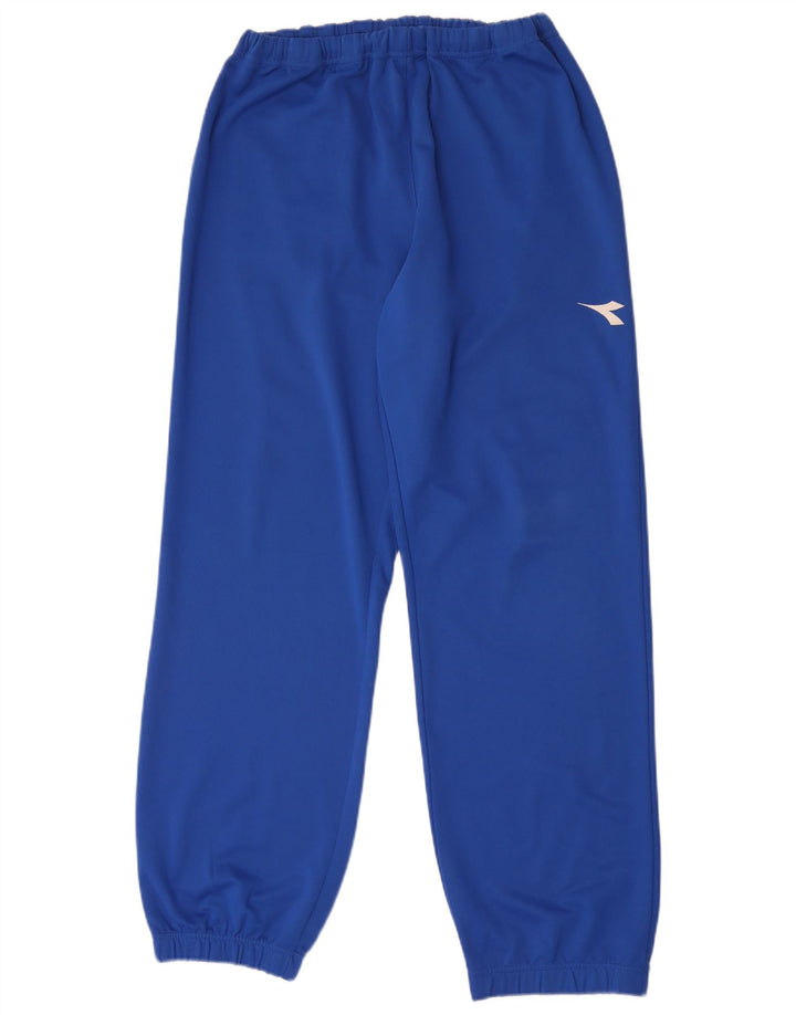 Diadora Pantalón De Chándal Joggers Large Azul Poliéster Hombre