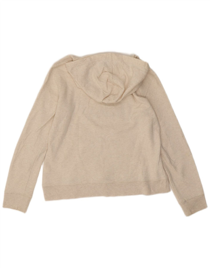 Gap - Sudadera con capucha para mujer, diseño gráfico, talla 40, color blanco