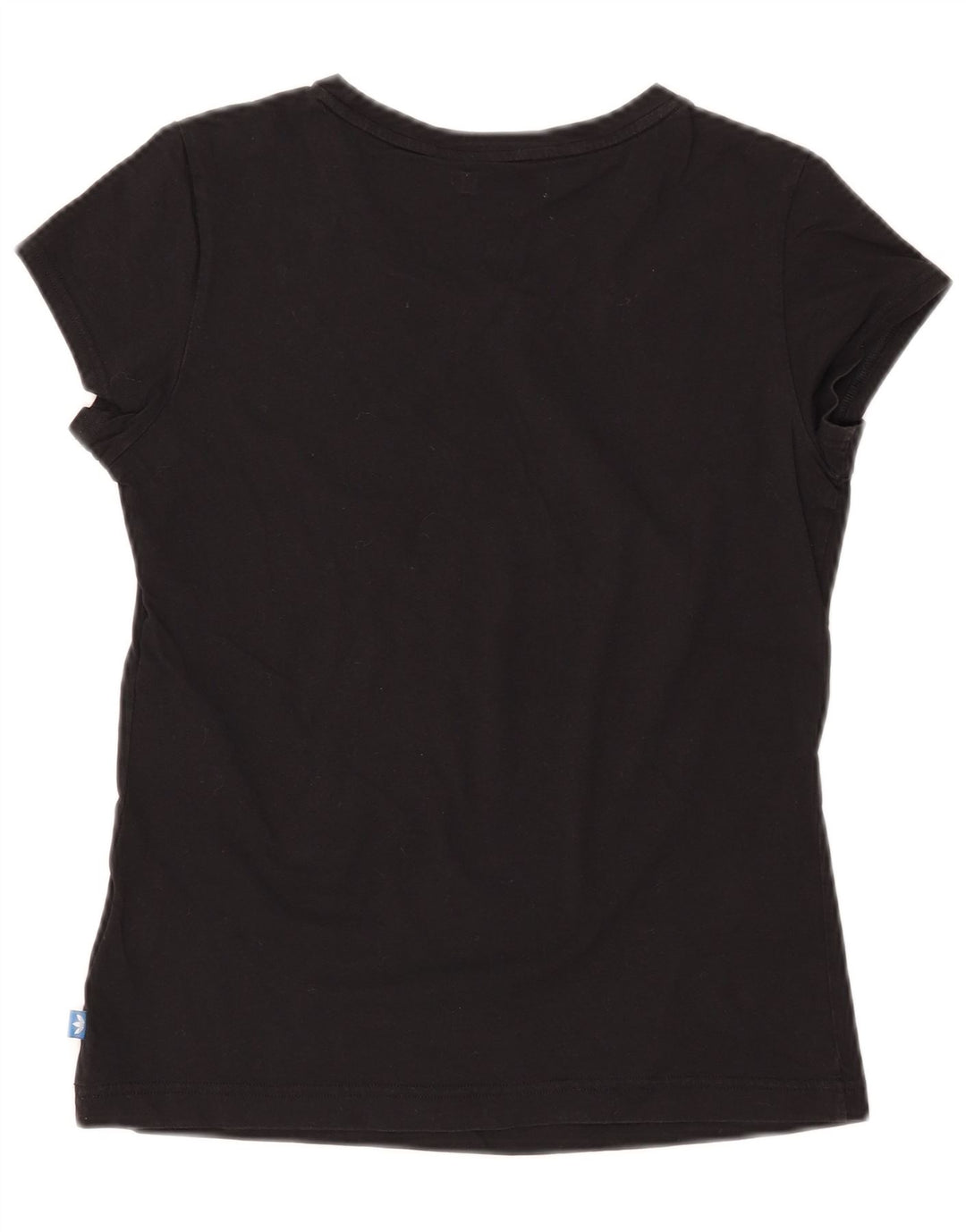 ADIDAS Camiseta gráfica para mujer Top IT 40 Small Black Cotton
