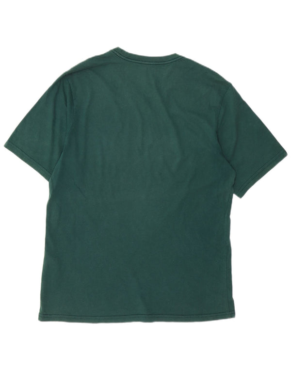 Levi's Camiseta con gráfico de ajuste relajado para hombre Top pequeño de algodón verde