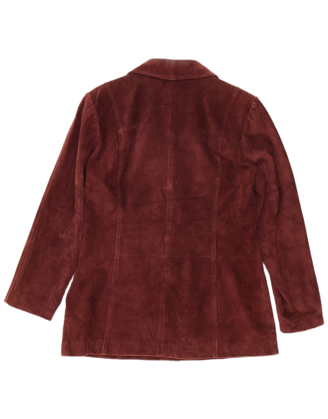 Marks & Spencer Chaqueta Blazer de 5 Botones para Mujer UK 44 Medium Borgoña