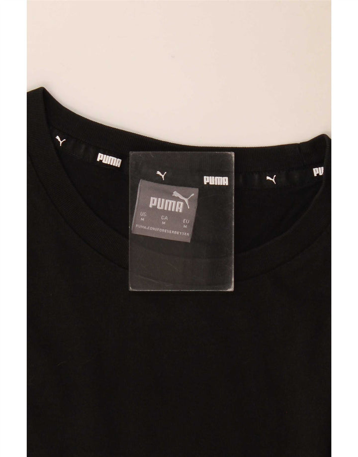 Puma Camiseta gráfica para hombre Top Medium Black