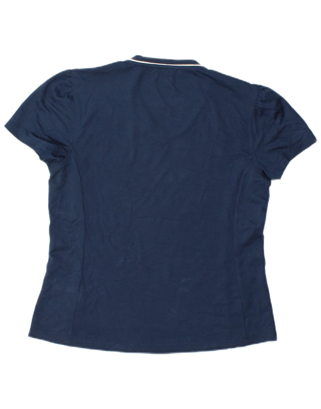 Reebok Camiseta para Mujer Top UK 40 Grande Azul Marino Poliéster