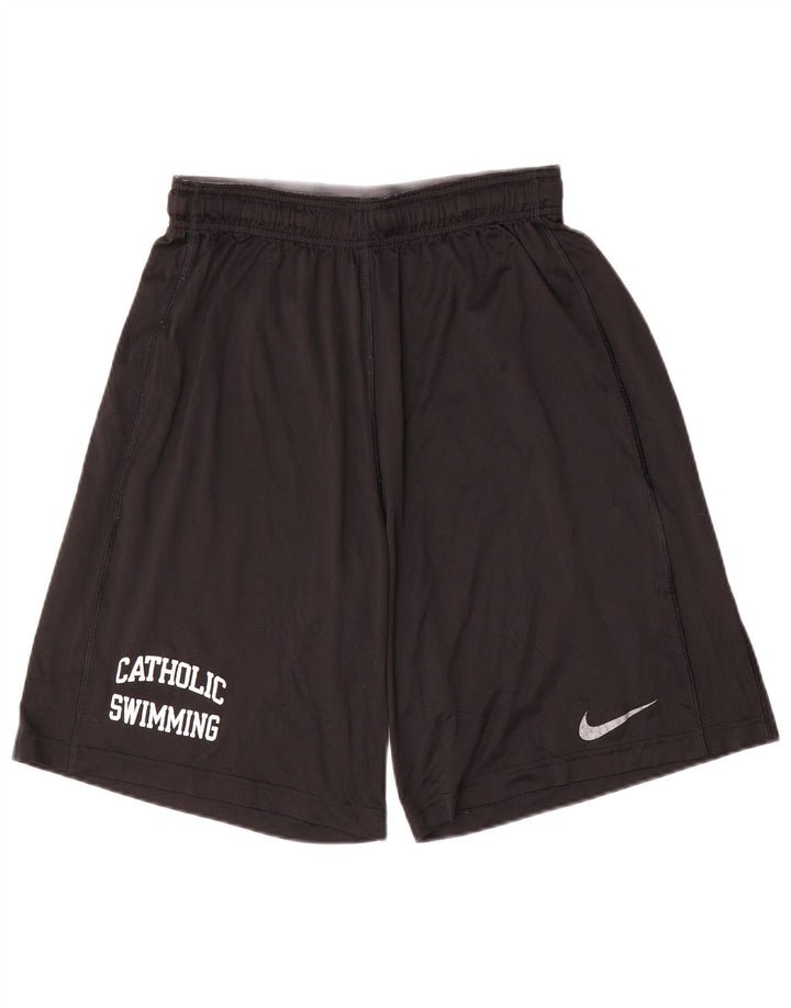 Nike Dri Fit Graphic Shorts deportivos para hombre Poliéster negro mediano