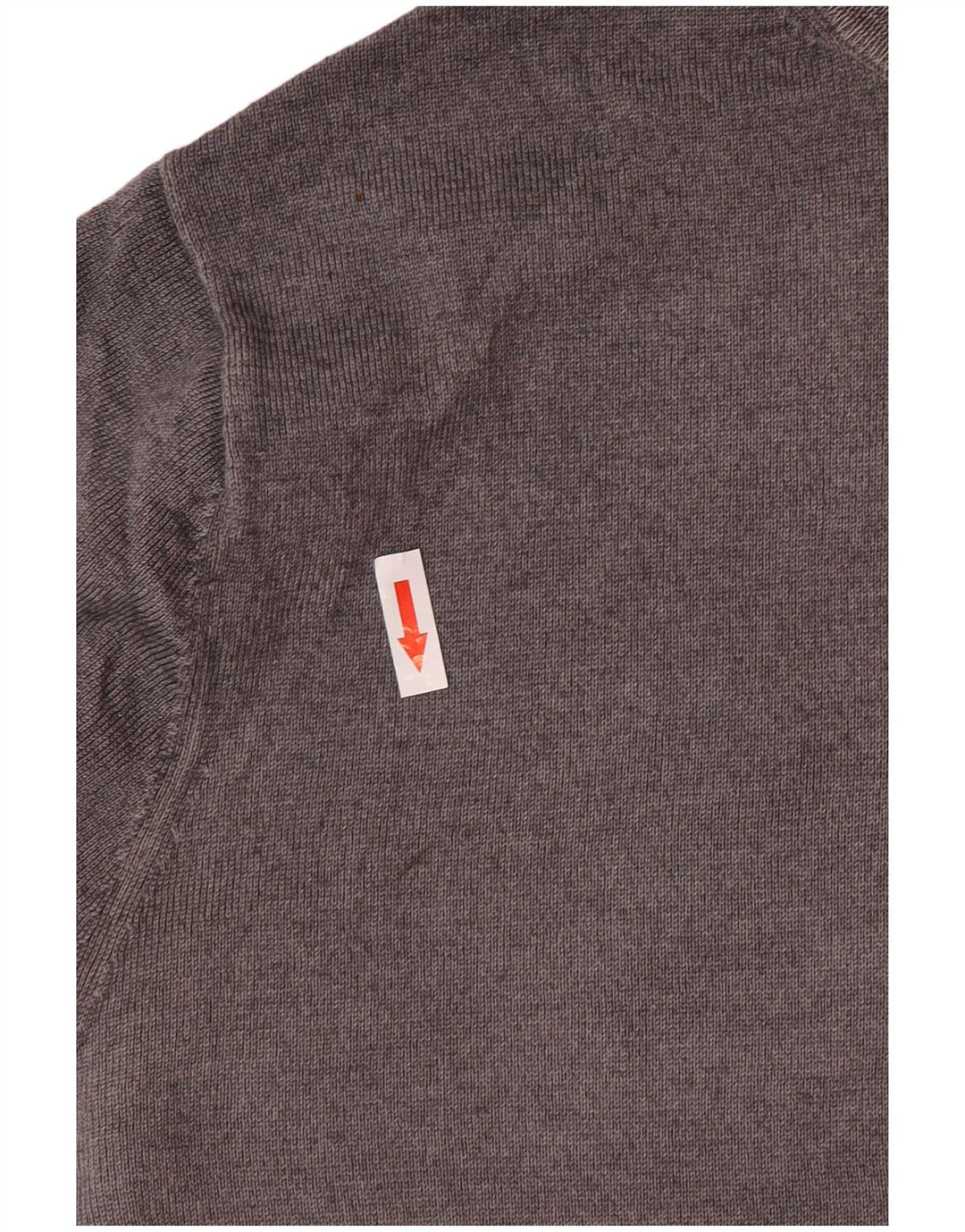 Ungaro Jersey de cuello redondo para hombre IT 48 Small Grey Wool
