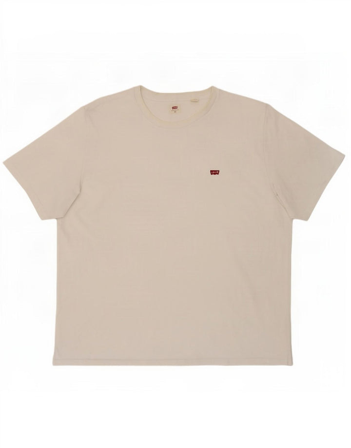 Camiseta Levi's Hombre Top 3XL Algodón Blanco