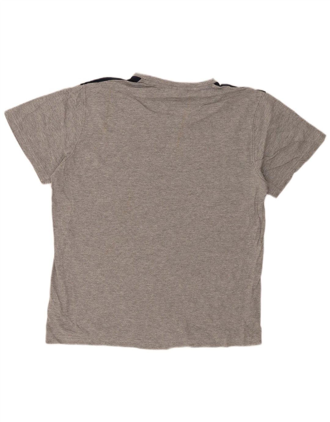 PIERRE CARDIN Camiseta Hombre Top Grande Gris Colorblock Algodón