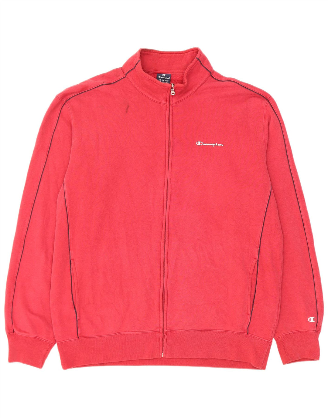 Champion Chaqueta De Chándal Para Hombre 2XL Algodón Rojo