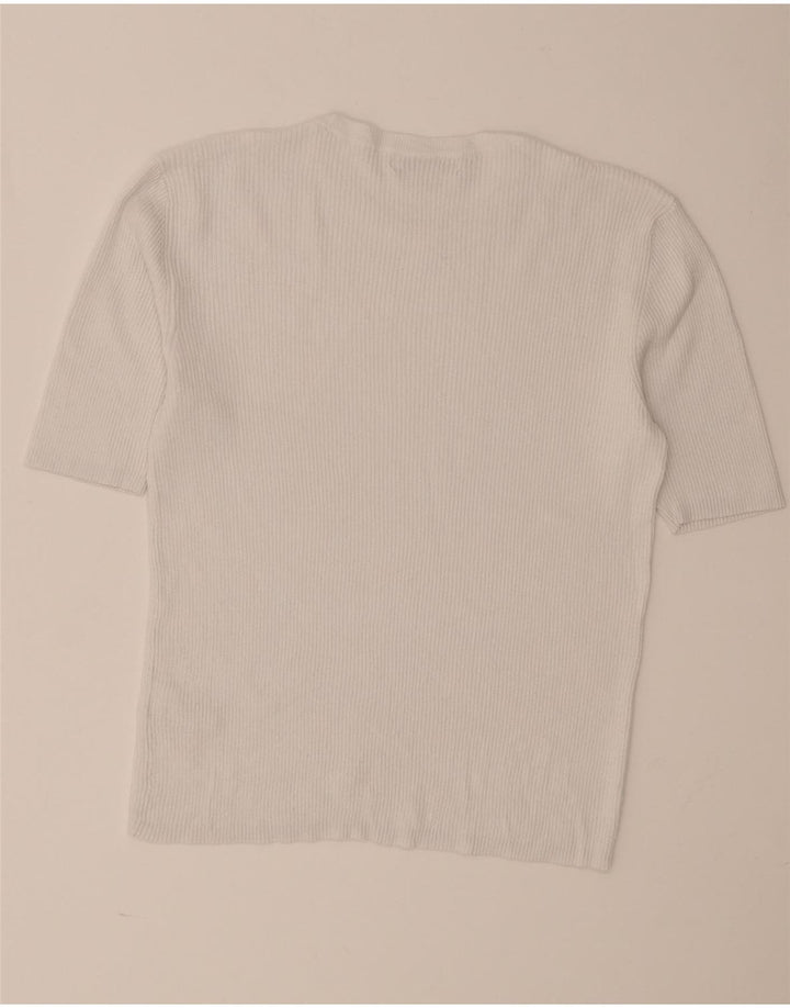 Marks & Spencer - Camiseta para hombre, talla grande, viscosa blanca