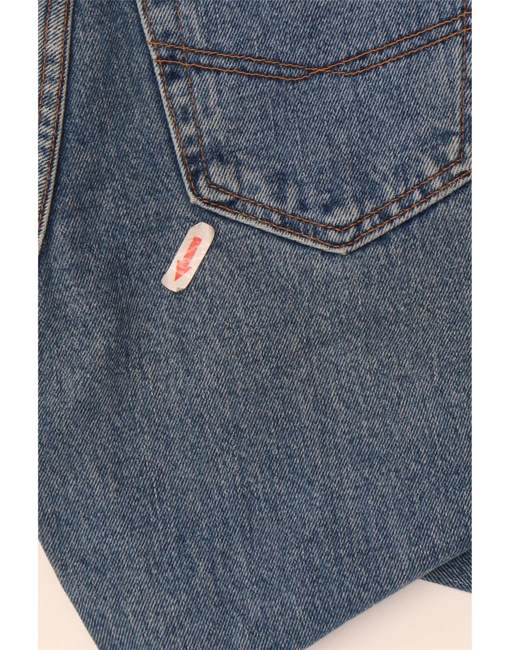 Vaqueros rectos para mujer Rifle W28 L34 Algodón azul