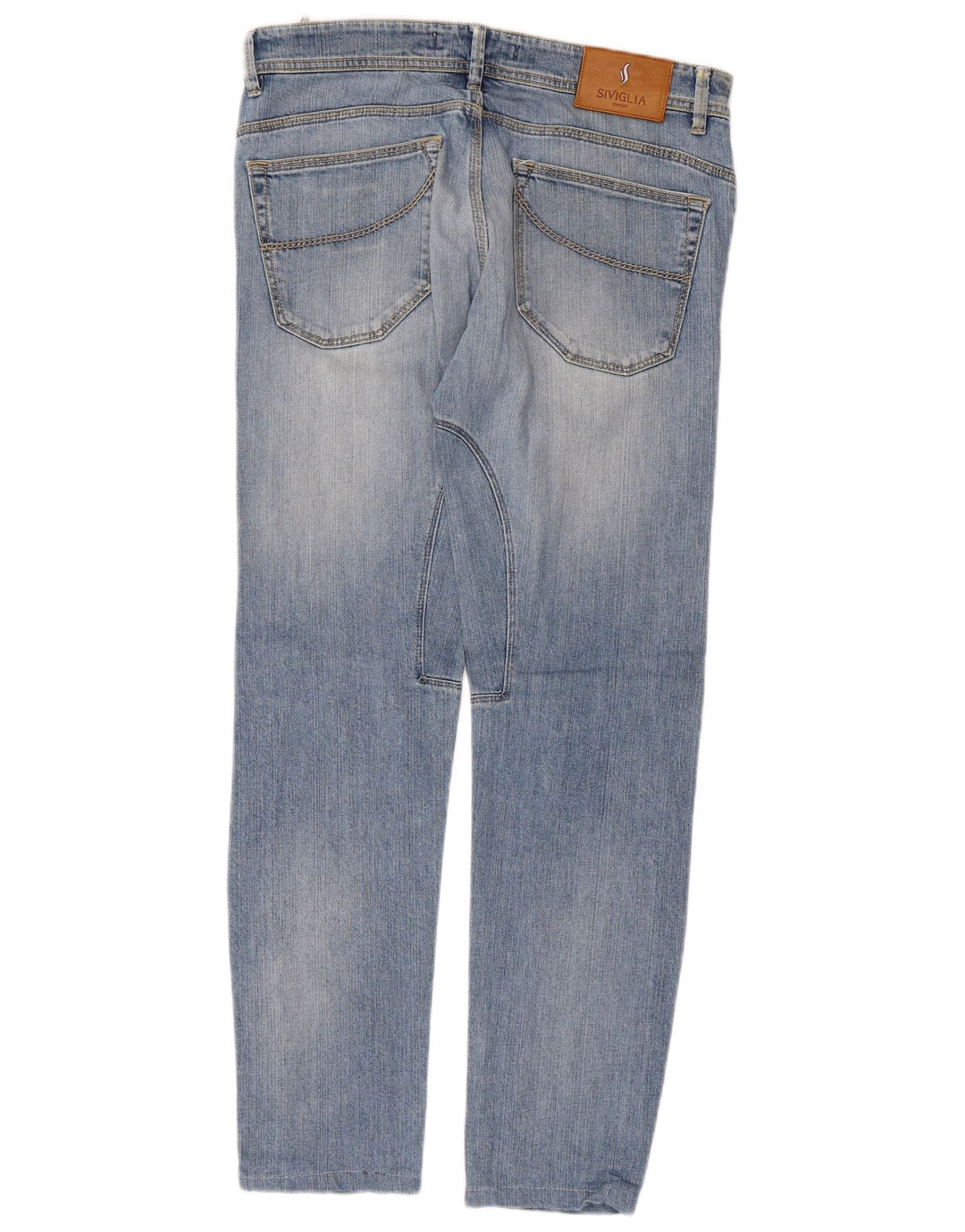 SIVIGLIA Vaqueros Slim Mujer W34 L28 Azul Algodón