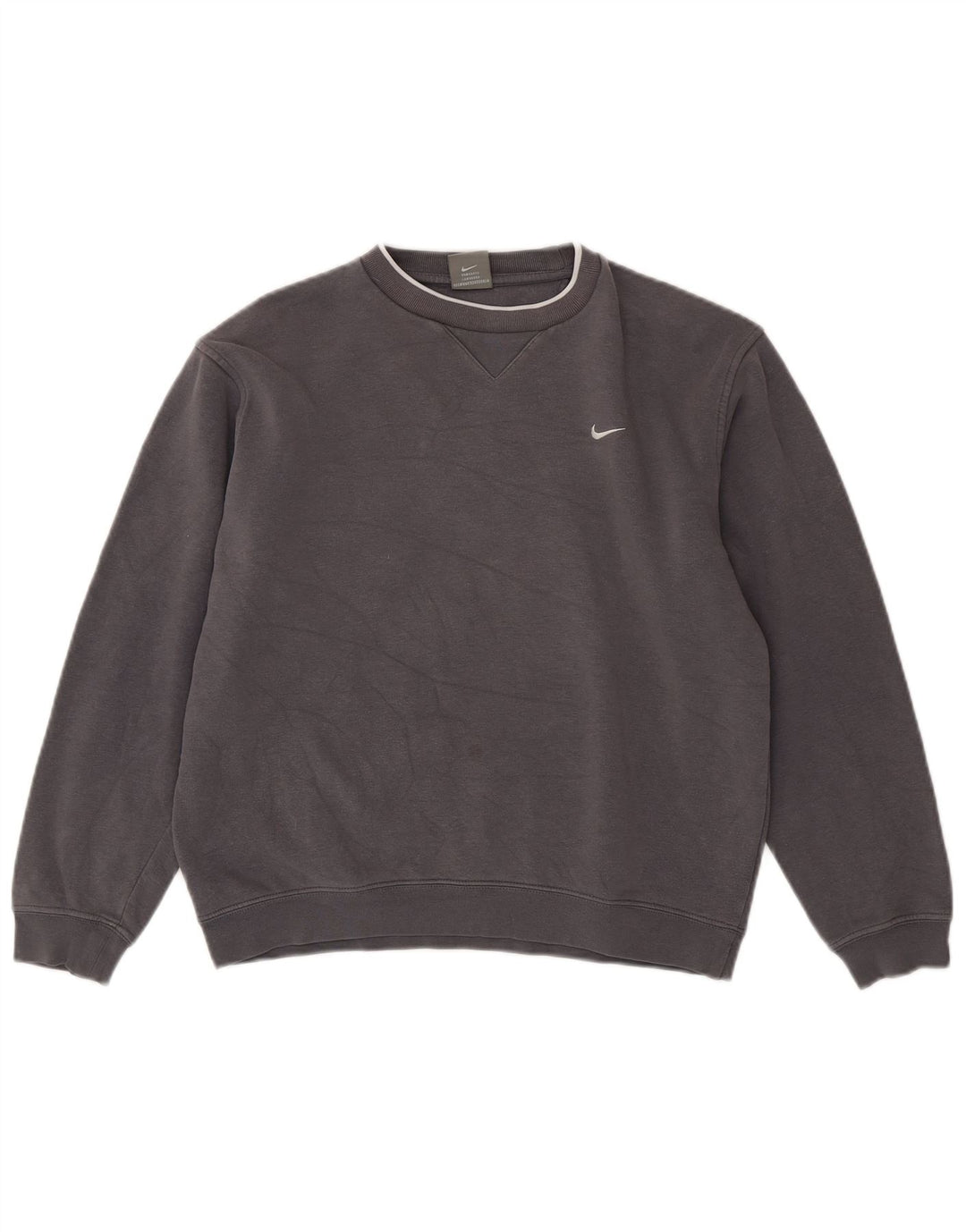 Nike Sudadera para niño Jumper 12-13 años Grande Gris Algodón