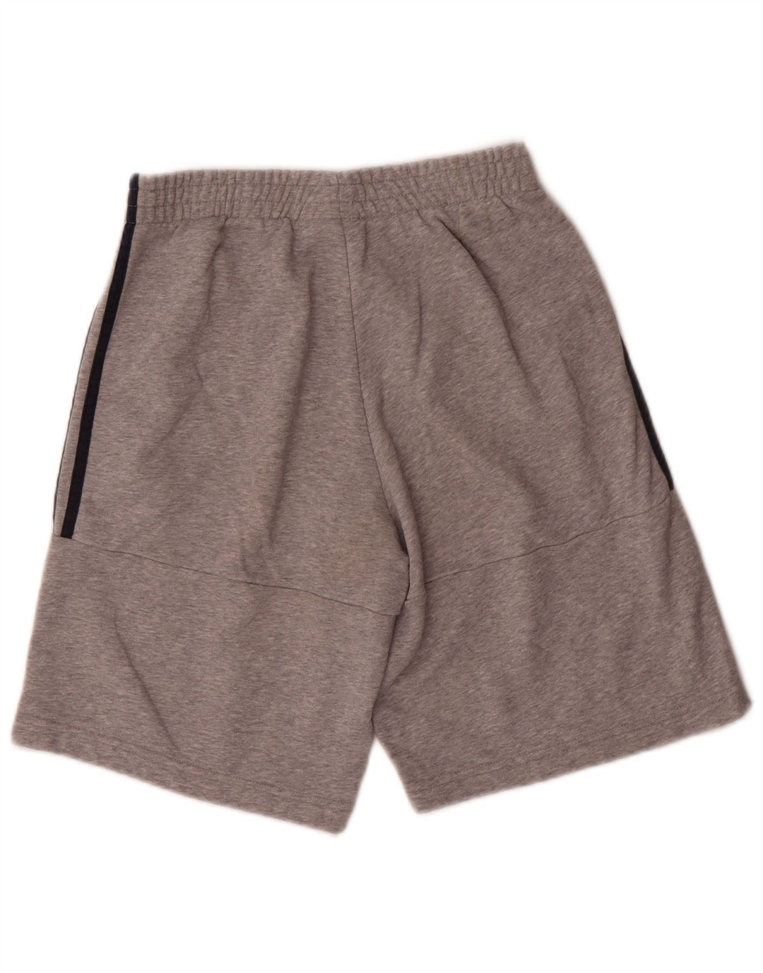 Pantalones cortos deportivos ADIDAS para hombre pequeños de algodón gris