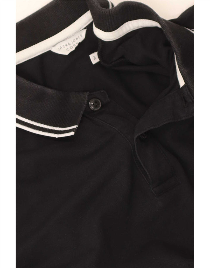 Jack & Jones Polo Hombre XL Negro Rayas
