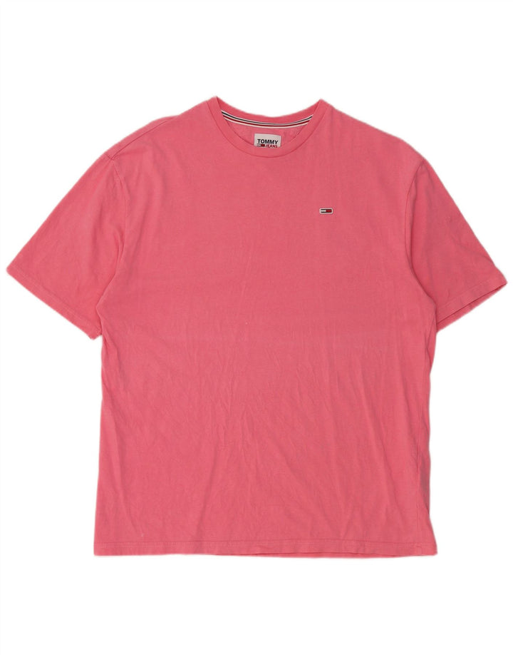 TOMMY HILFIGER Camiseta para hombre Top Small Rosa Algodón