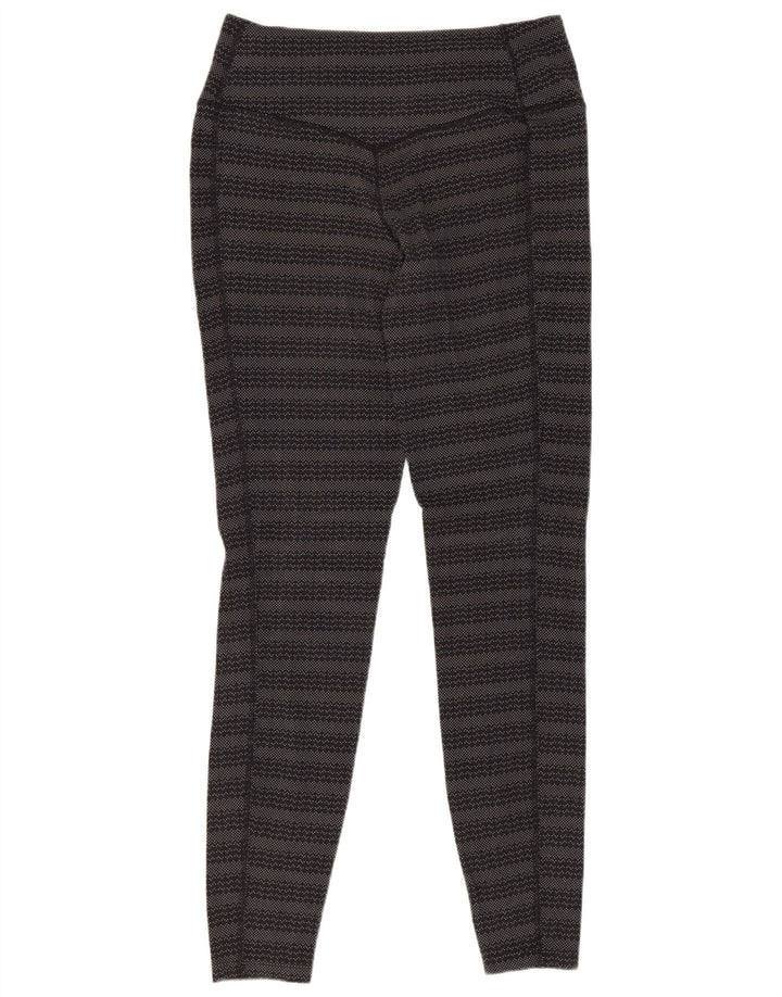 Nike Leggings Dri Fit para mujer UK 10 Small Negro Rayas Algodón